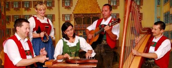 groupe de musique folklore du Tyrol